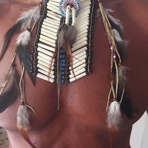 Tribal theme - bone neck / chest plate