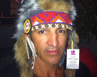 Tribal horn hat