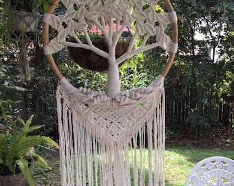 Tree of life dreamcatcher. 52 cm