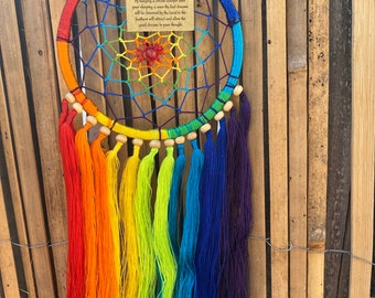 Rainbow dreamcatcher