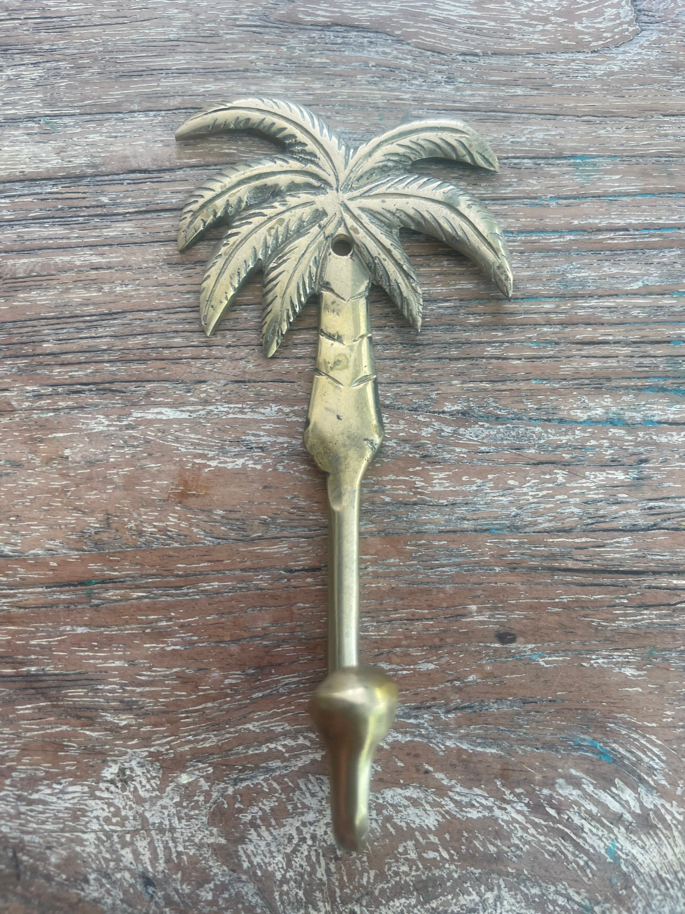 Brass Hooks. Palm Trees. Etsy