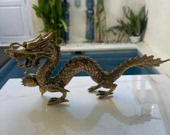Brass Dragon - Etsy