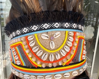 festival headdress  papua style