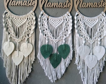 Namaste mandala wall hangers