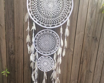 Extra large triple dream catcher