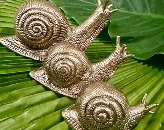 triple snail brass