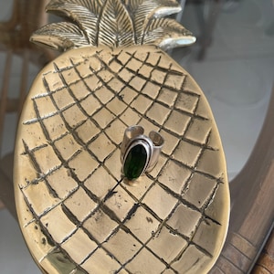 Brass pineapple dish