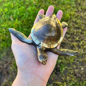 Brass turtle