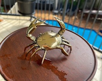 Small Brass crab.