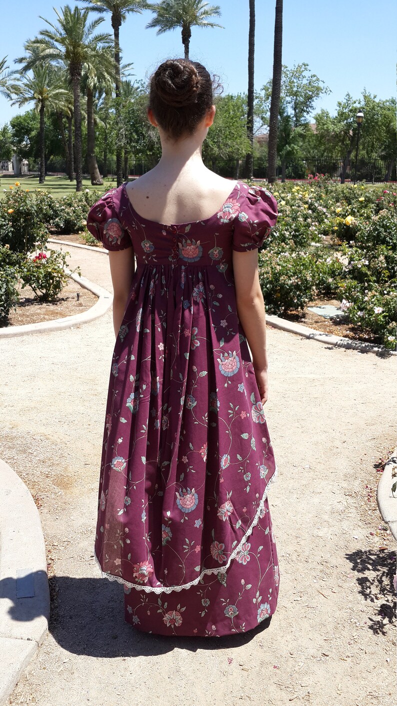 Cecilia Regency Era Day-Dress | Etsy