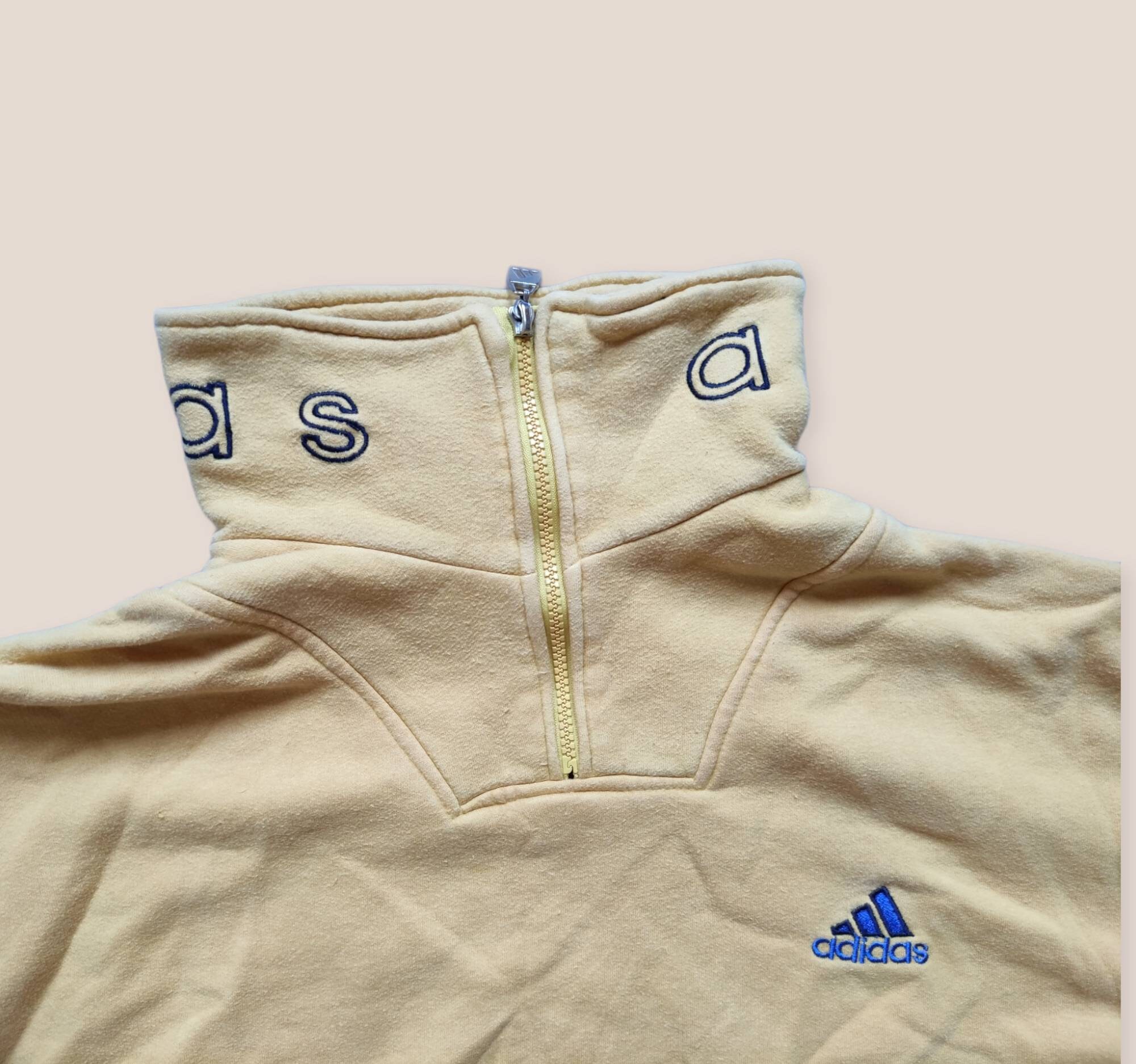 vintage yellow sweatshirt