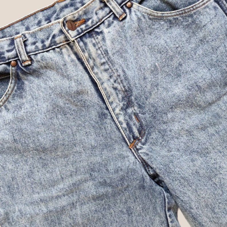 Vintage Wrangler blue acid washed jeans W34 L34