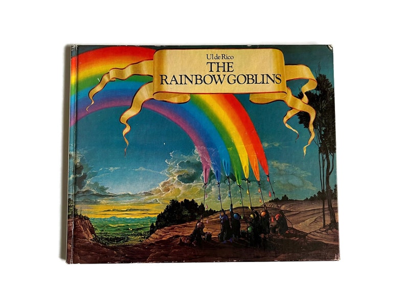 1979 Edition The Rainbow Goblins by Ul de Rico Warner Books First Printing image 1