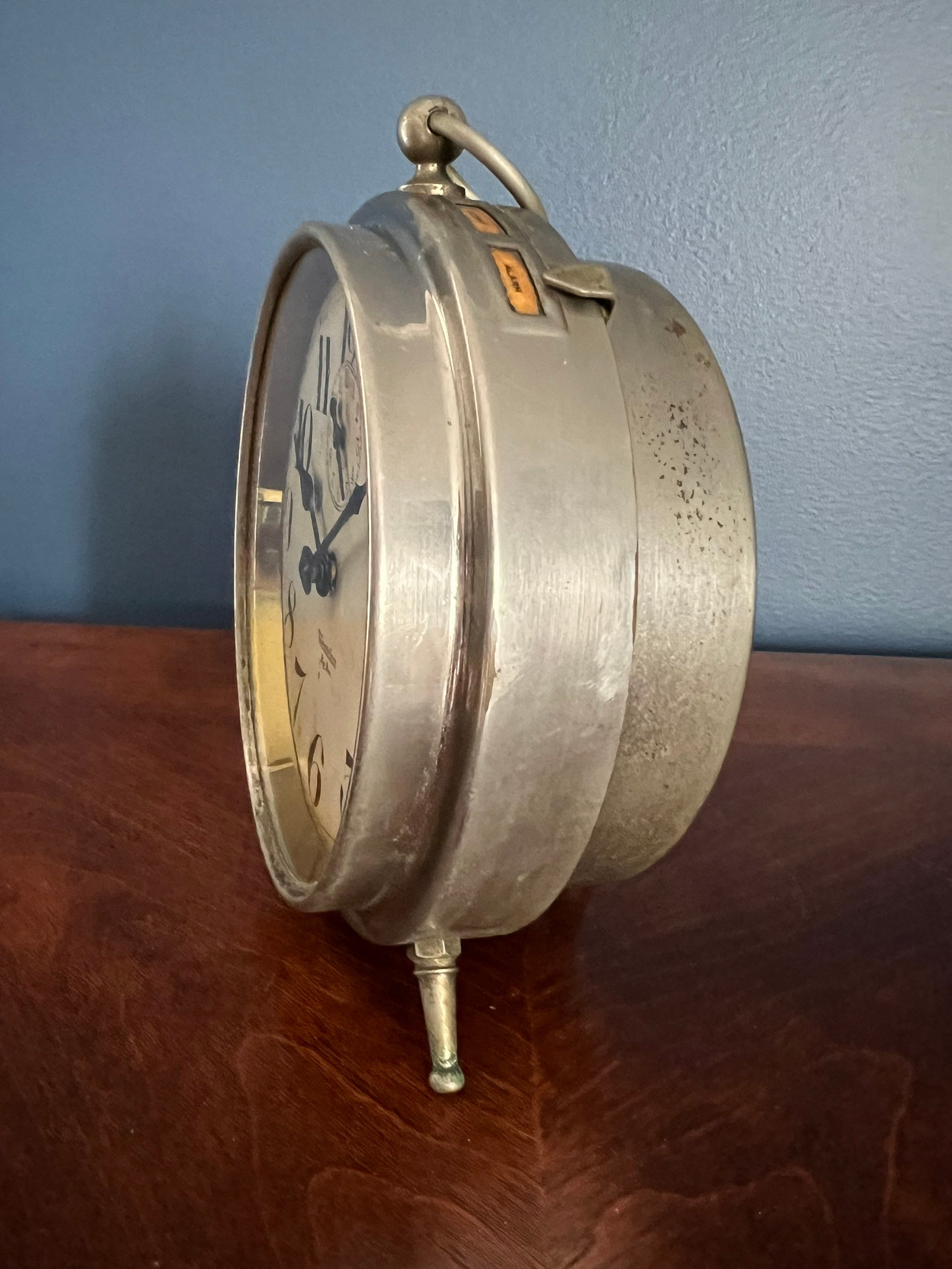 Antique Big Ben Wind up Alarm Clock by Westclox Peg Leg AS IS Etsy