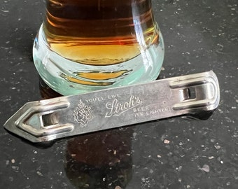 Vintage Stroh’s Beer Opener Brewery Advertising Detroit Michigan