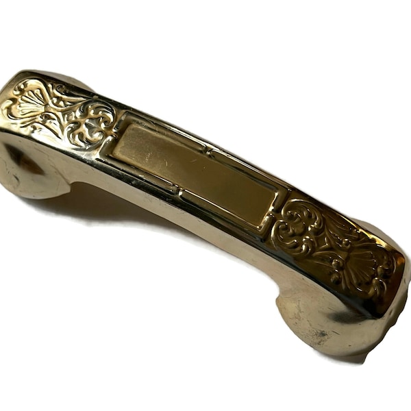 Embossed Metal Telephone Handset Cover