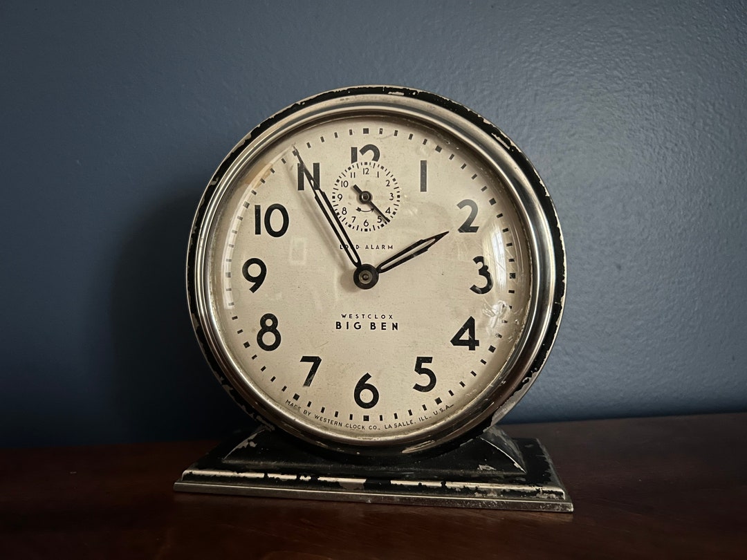 Antique Big Ben Wind up Clock by Westclox AS IS for Display Etsy