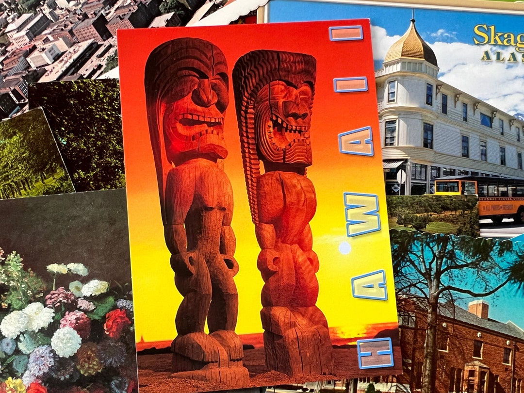 15 Quirky Vintage Postcards Assortment Unused Etsy