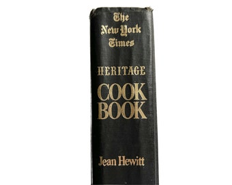 1972 New York Times Heritage Cook Book by Jean Hewitt