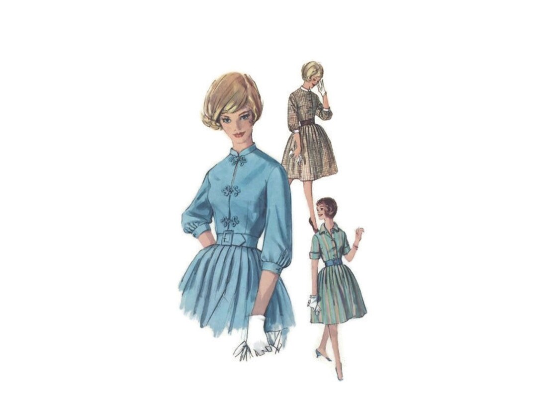 Sewing Pattern Simplicity 4010 Teens Juniors One Piece Dress Day Dress