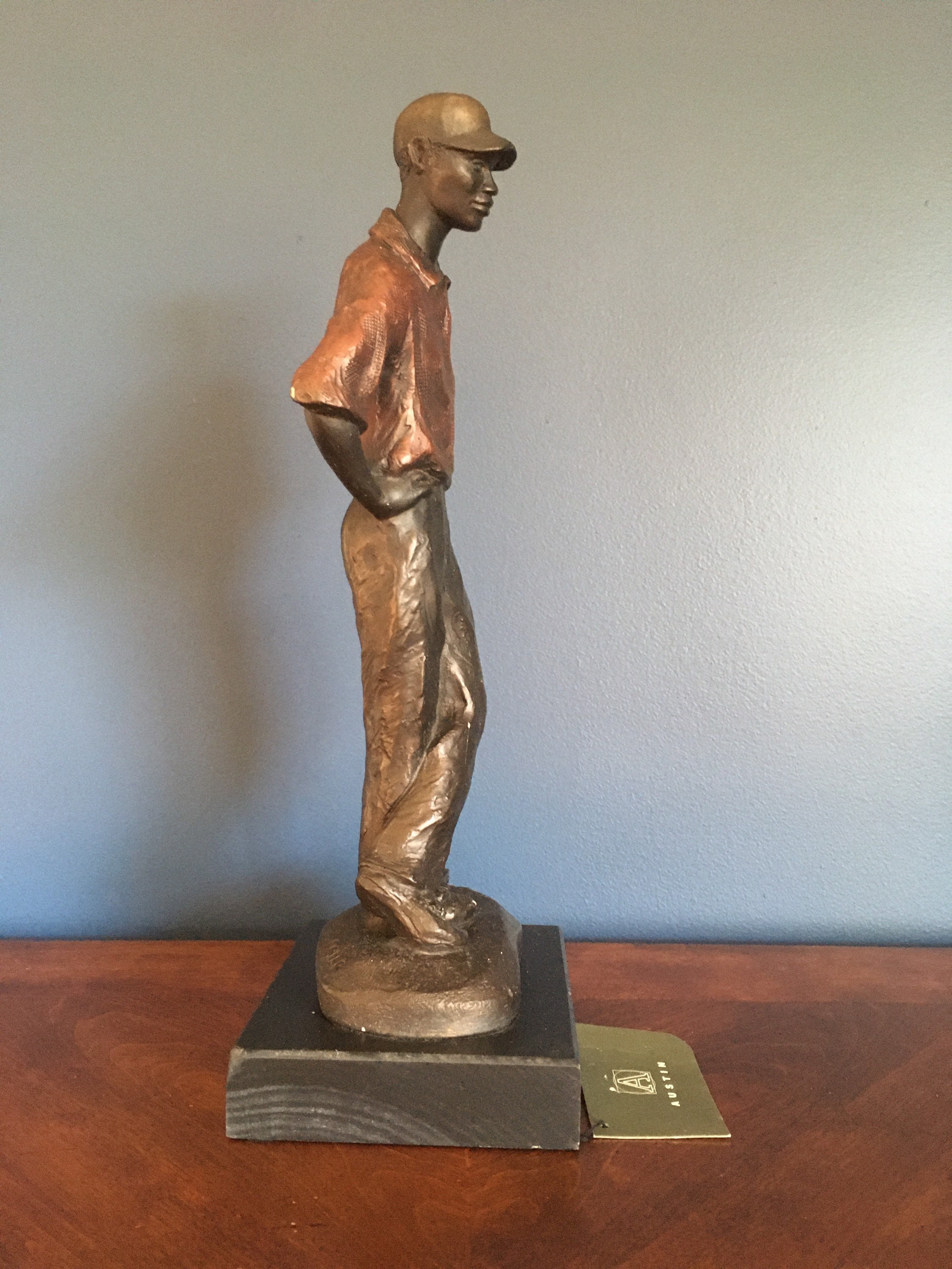 Tiger Woods Golf Sculpture Austin Productions de Ecila Etsy