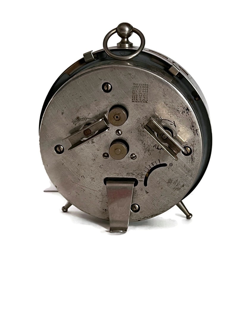 Antique Big Ben Wind up Alarm Clock by Westclox Peg Leg Etsy