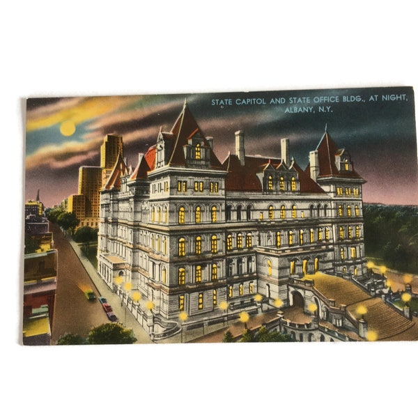 Antique Albany Postcard Etsy