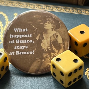 Funny Refrigerator Magnet Bunco Gift