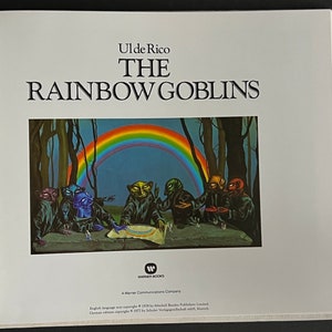 1979 Edition The Rainbow Goblins by Ul de Rico Warner Books First Printing image 2