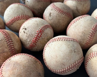 Lot of Old Baseballs - Your Choice of 9, 15 or 21 Vintage Balls