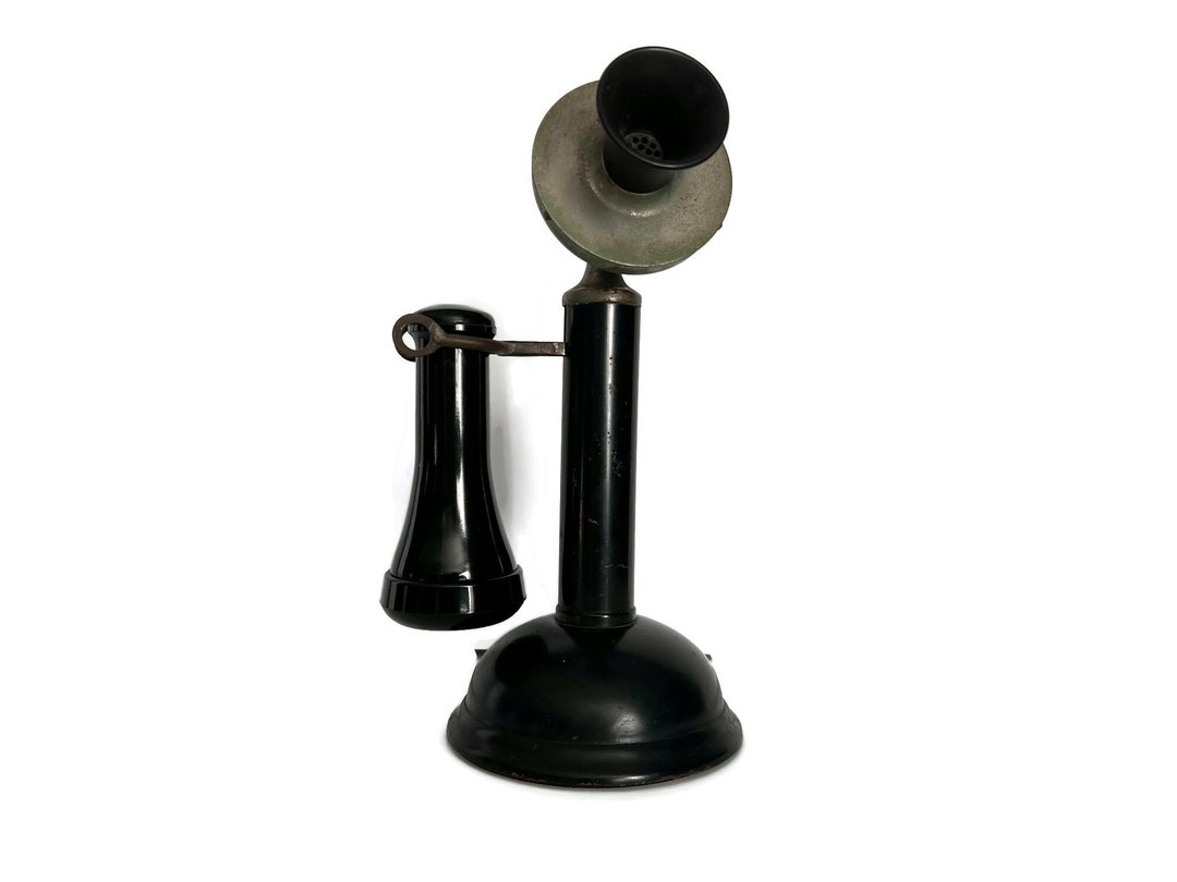 Antique Candlestick Telephone AS IS for Display Parts or Etsy