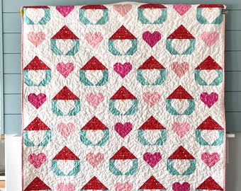 You Gnome I love you quilt