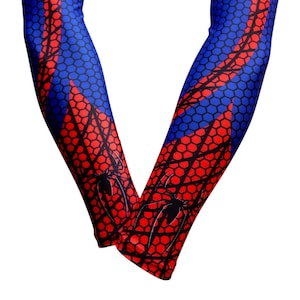 NEW! Pair of Spider Man Moisture Wicking Sports Arm Sleeves - Customize Your Sleeve