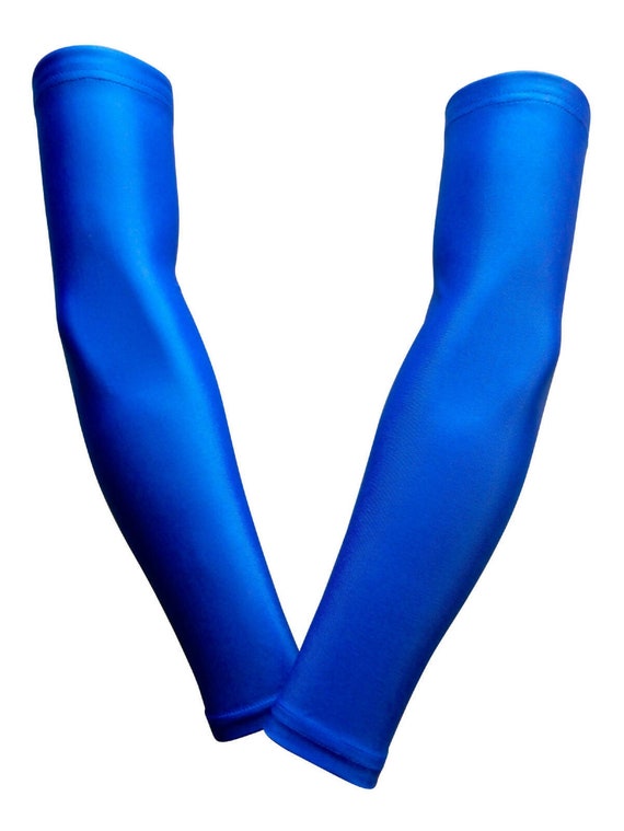 NEW Pair of Solid Royal Blue Shooter Moisture Wicking Sports Arm