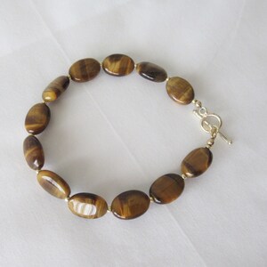 Tiger eye bracelet.  Brown bracelet