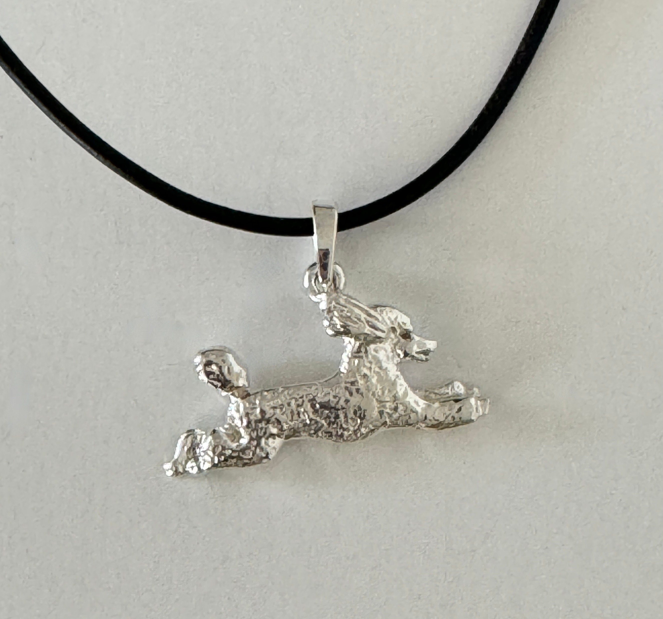 Charme Vintage Argent Sterling 925 - Forme Caniche (poodle) - 5,2g - 2,2cm - France