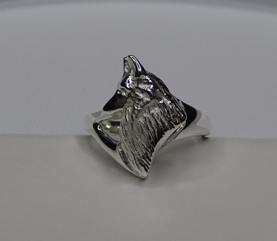Head Sterling Silver Belgian Tervuren Pendant