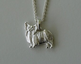 Piccolo ciondolo Papillon in argento sterling