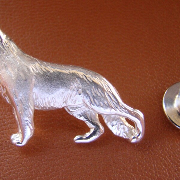 Stag Deer Head Pewter Pin Brooch (Handmade in Scotland Stag Deer Head Pewter Pin Brooch (Handmade in Scotland