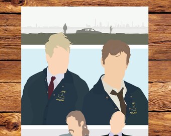 True Detective - 11x17 Giclee Print