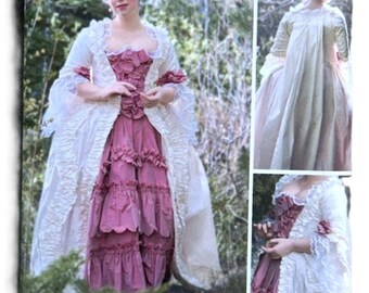 Simplicity 8578 18th Century Historical Gown Pattern Sz 14-22, Dramatic Costume Program Fair Reenactment  FREE SHIPPING!
