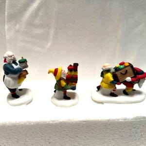Retired Dept 56 North Pole Village Accessories &quot;Toymaker Elves&quot;