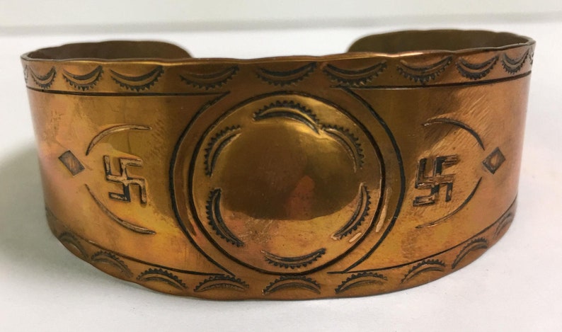 Vintage Jewelry Handmade Vintage Estate Copper Cuff Bracelet Gift
