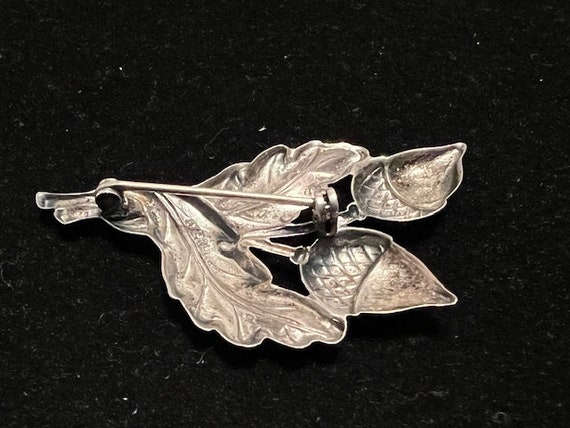 Estate Vintage Jewelry Sterling Silver Brooch Pin… - image 8