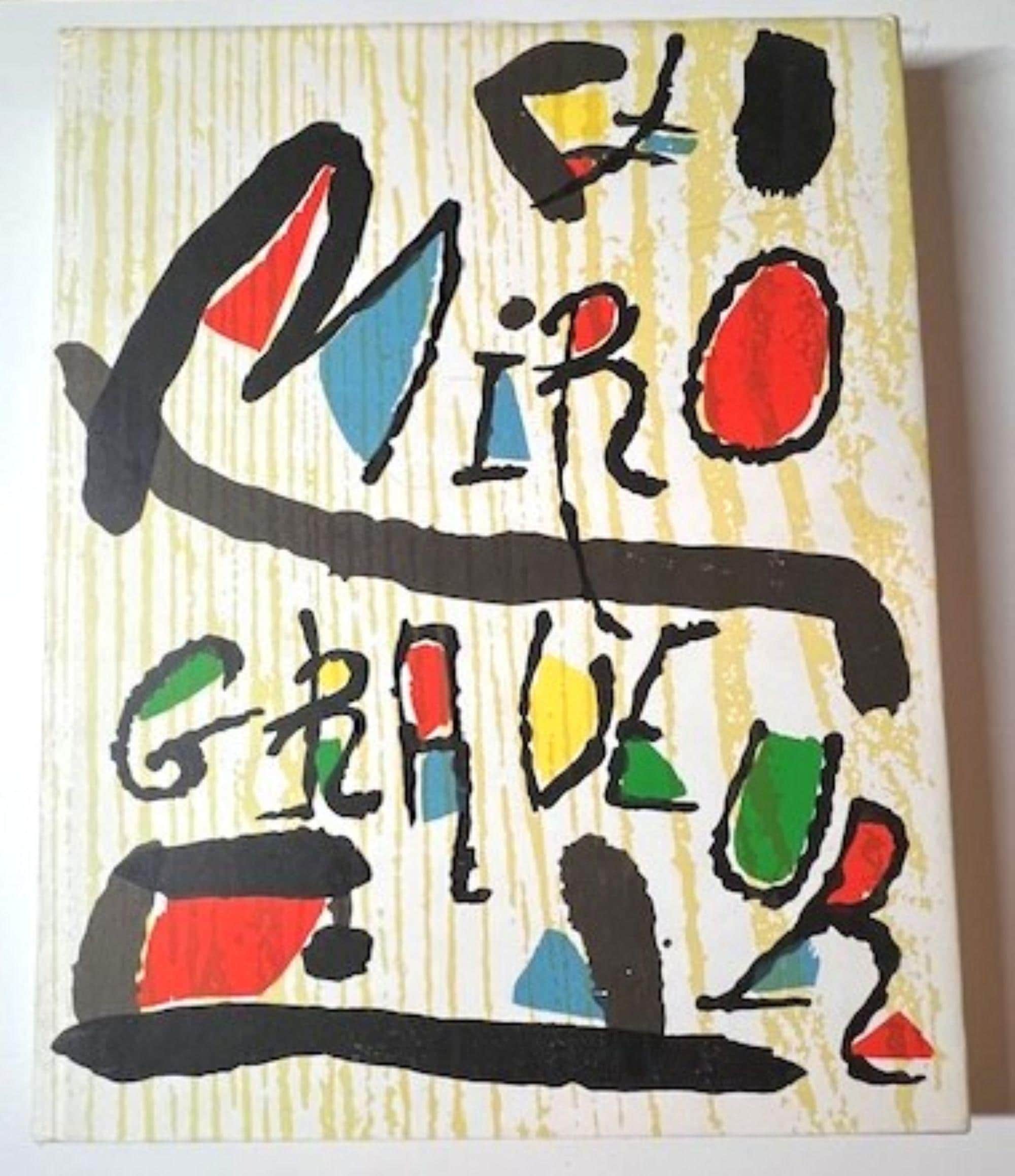 Miro Engraver Art Book, Jacques Dupin, V. 3 1973-75, Published in