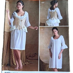 Simplicity 8162 Historical Undergarments Pattern Sz 14-22, Dramatic Costume Program Fair Reenactment  FREE SHIPPING!