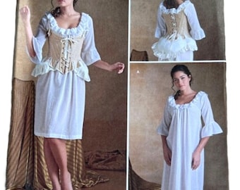 Simplicity 8162 Historical Undergarments Pattern Sz 14-22, Dramatic Costume Program Fair Reenactment  FREE SHIPPING!