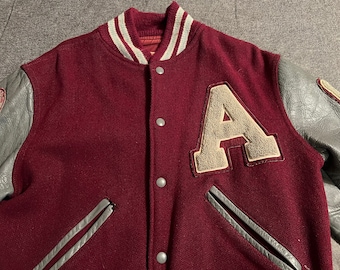 Rock 'n Roll HISTORY!  Genuine AMERICA (Beckley Bunnell)  Letter Jacket from 1975! RARE Awesome Gift for Fan or Collector! Rock Memorabilia