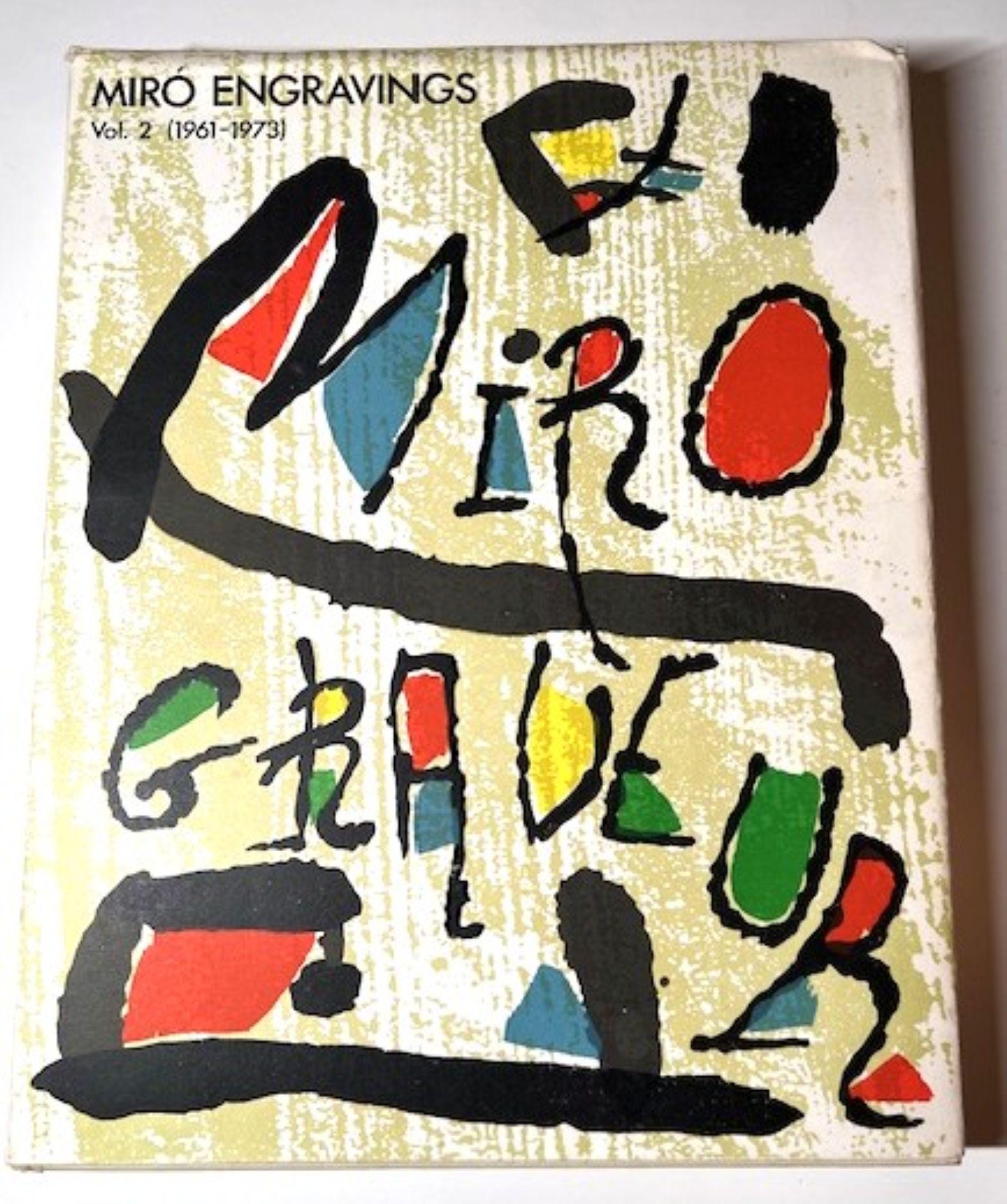 Miro Engraver Art Book, Jacques Dupin, V. 2 1961-73, Published in