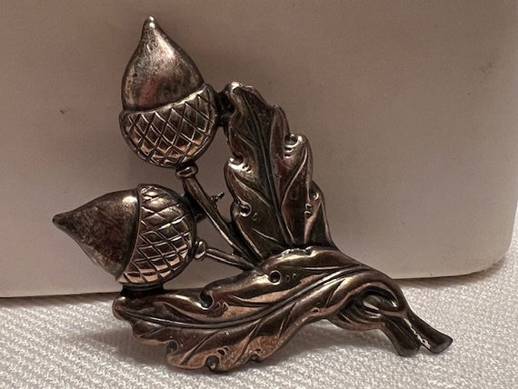 Estate Vintage Jewelry Sterling Silver Brooch Pin… - image 5
